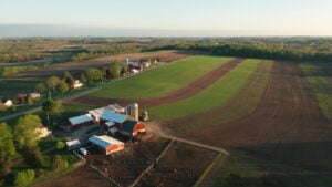 a photo of vast farmland