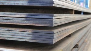 steel stocks: several sheets of steel in a stack. CLF is a steelmaker.