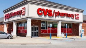 the storefront of a CVS pharmacy