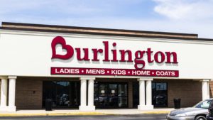 photo of a Burlington coat factory store