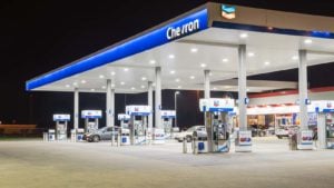 a Chevron (CVX) gas station