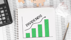 Notebook with Tools and Notes about Dividends. Dividend stocks. Safe Dividend Stocks