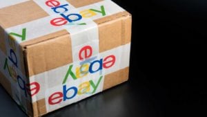 an ebay shipping box. cheap stocks