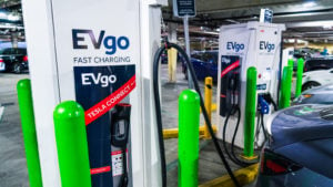 EVgo fast charging station