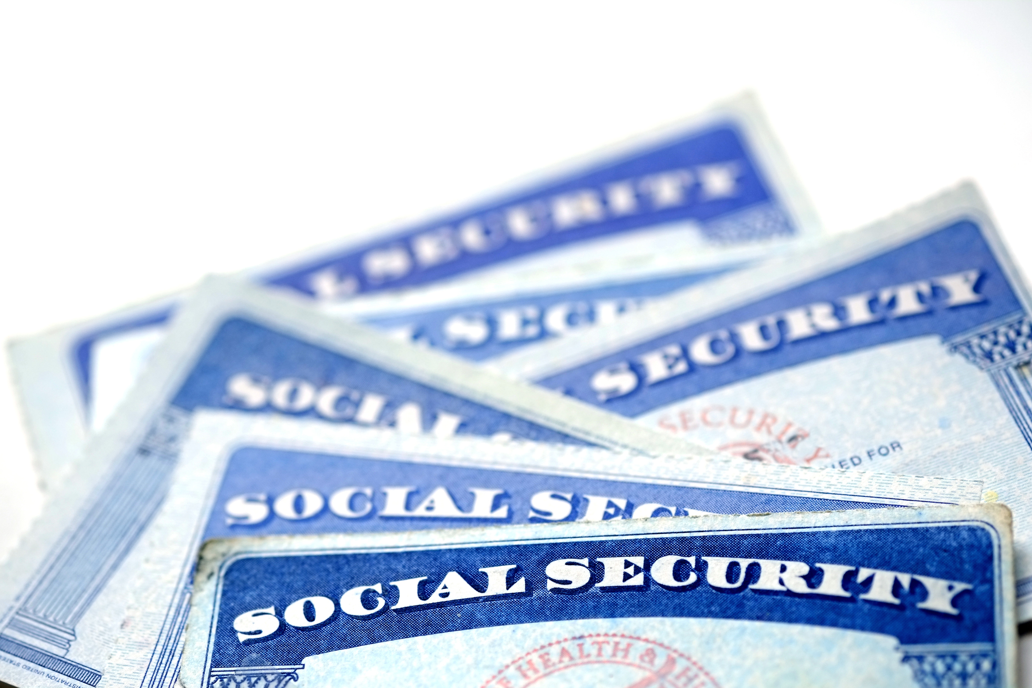 Social Security cards.