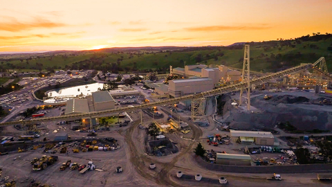 Cadia operations, Orange, New South Wales, Australia. (Photo: Business Wire)