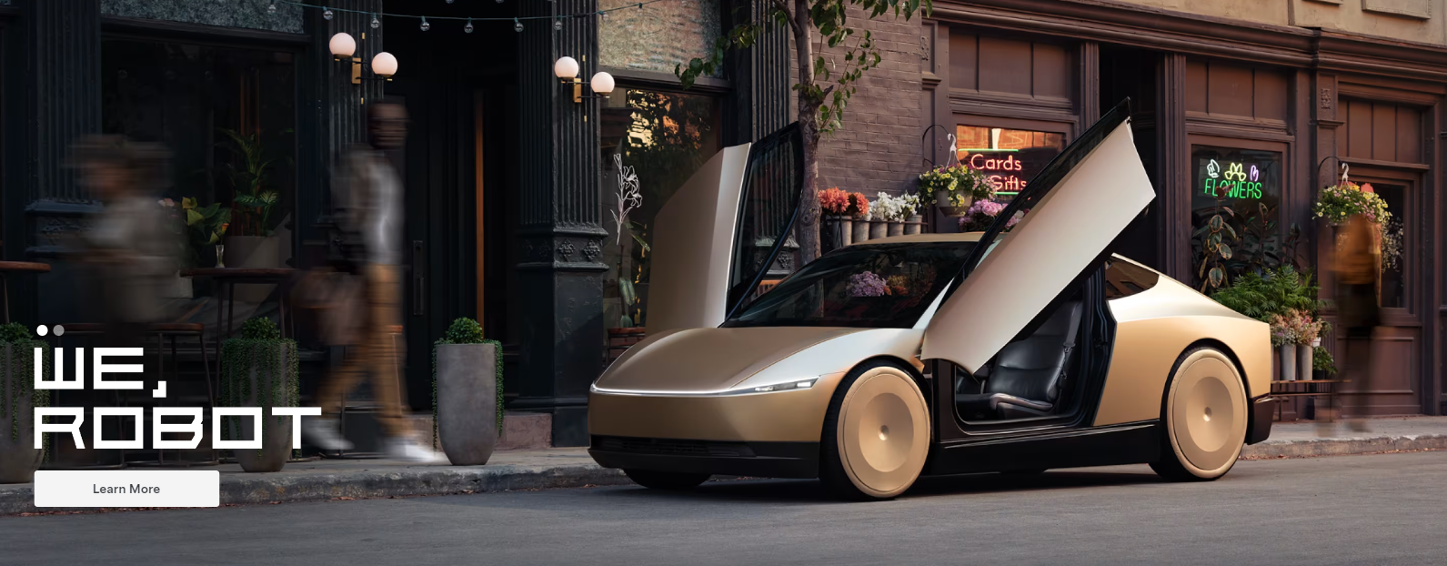 Tesla's 2-door Cybercab.