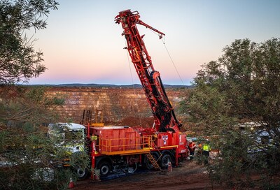 Figure 4 –South Junction surface drilling. (CNW Group/Westgold Resources Limited)