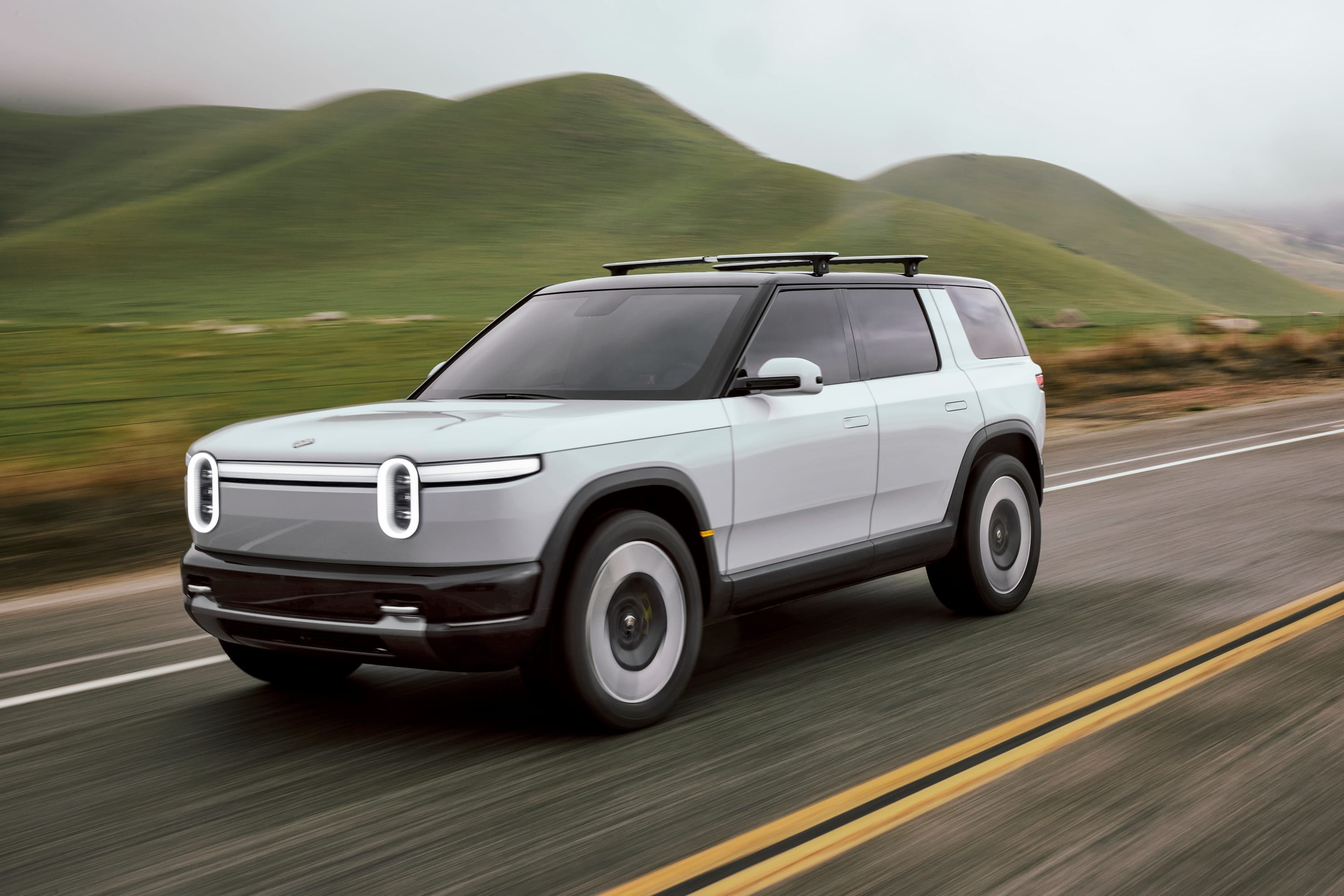 An image of Rivian's R2 vehicle. 