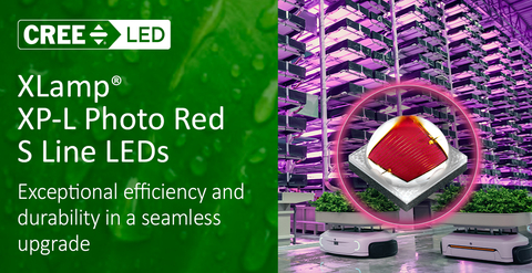 Cree LED's XLamp XP-L Photo Red LEDs deliver top-tier sulfur and corrosion resistance, extending their lifespan and ensuring reliable performance. (Graphic: Cree LED)